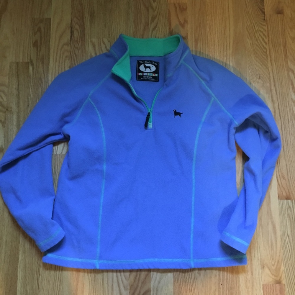 Black Dog 1/4 zip fleece